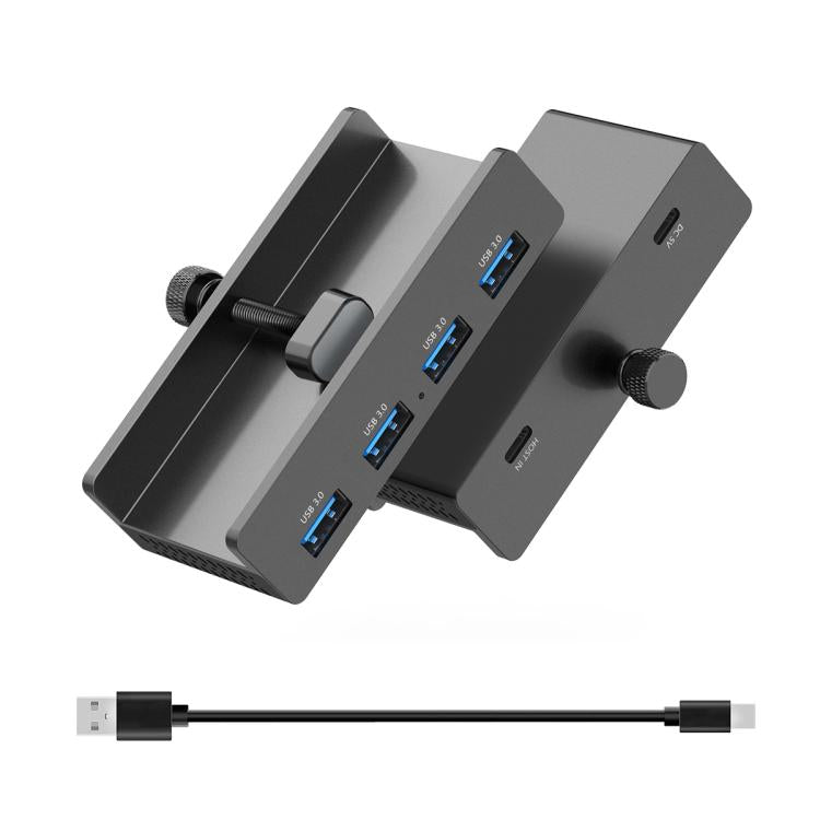 ORICO HCL-4A-Pro Aluminum Alloy 4-port USB3.0 Clamp Hub, HCL-4A-Pro ORICO HCL-4A-Pro Aluminum Alloy 4-port USB3.0 Clamp Hub, HCL-4A-Pro